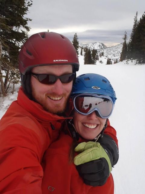 Skiing at Alta