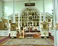 Vnitek kostela starovrc - pohled na olt - typick olt pravoslavnch kostel